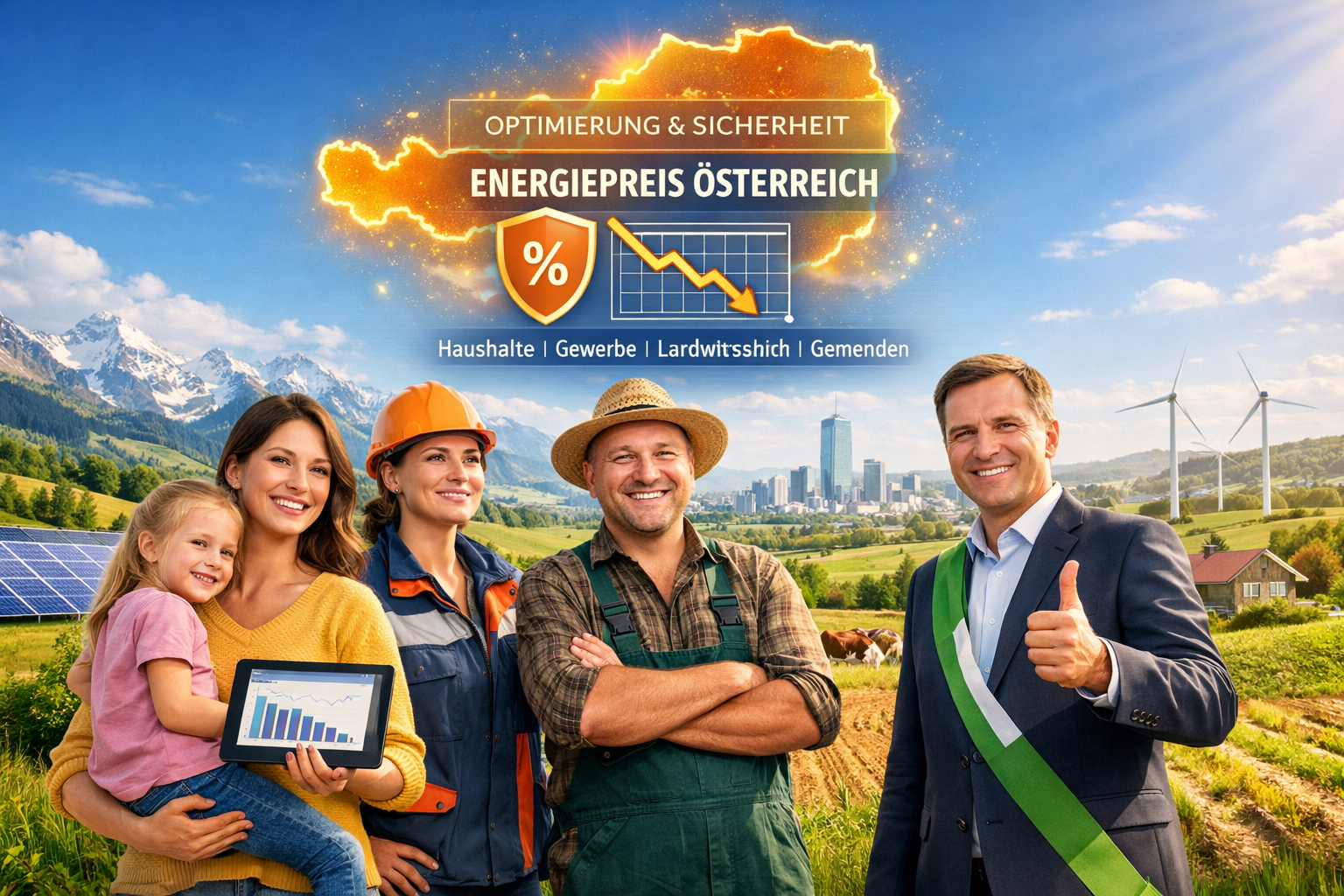 Stromvergleich Österreich für alle Branchen