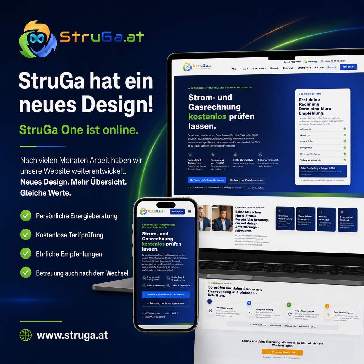 Neues StruGa One Design