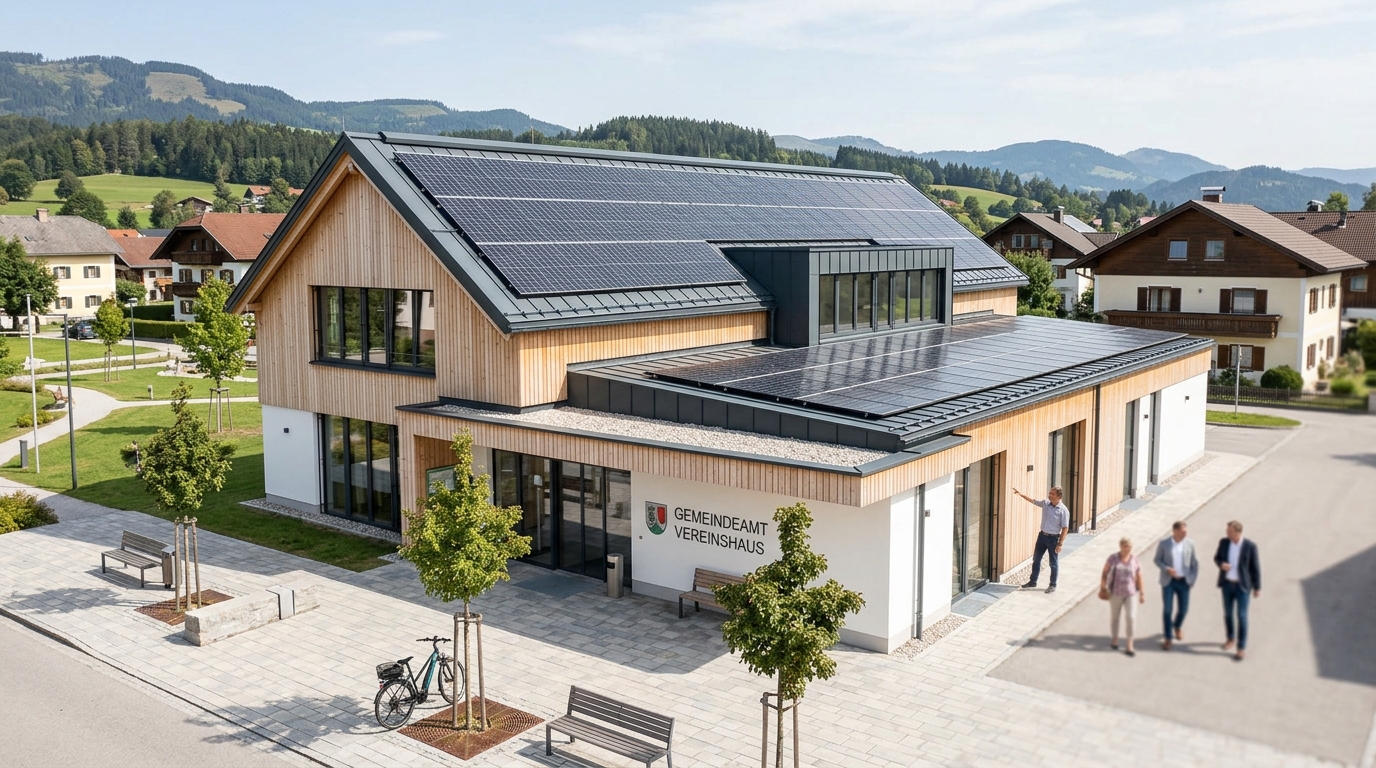 Photovoltaikanlage Förderung Gemeinde Verein Österreich